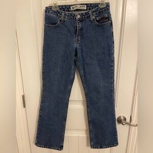 HARLEY-DAVIDSON Genuine motor‎ clothes jeans BOOTCUT Distressed.